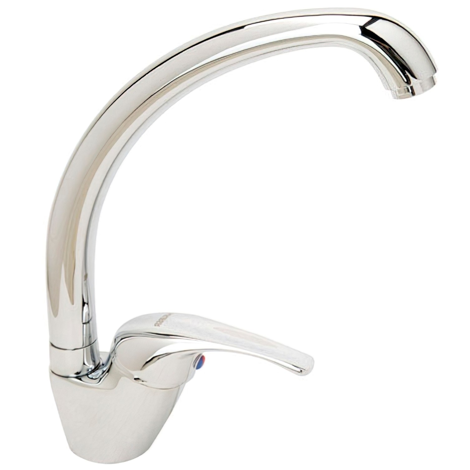 Monomando Fregadero Con Caño Alto Con Cartucho ceramico Ø 40 mm.