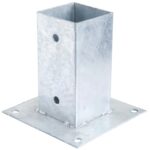 Soporte Anclaje Galvanizado Pérgola 91x91mm