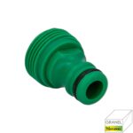 Adaptador Manguera Plastico 3/4 macho Granel