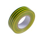 Cinta Aislante 20 m. x 19 mm. Amarilla / Verde Uso doméstico