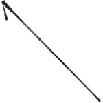 Baston Bordon Caminar Extensible 0,65-1,35 metros Negro