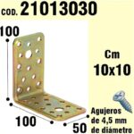 Soporte Para Madera Ángulo 50x 100x 100 mm.