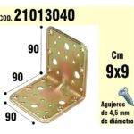 Soporte Para Madera Ángulo 90x90x90 mm.