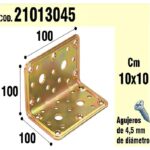 Soporte Para Madera Ángulo 100 x 100 x 100 mm.