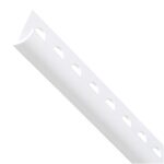 Guardacantos PVC Blanco Barra 2,6 Metros Canto Redondo