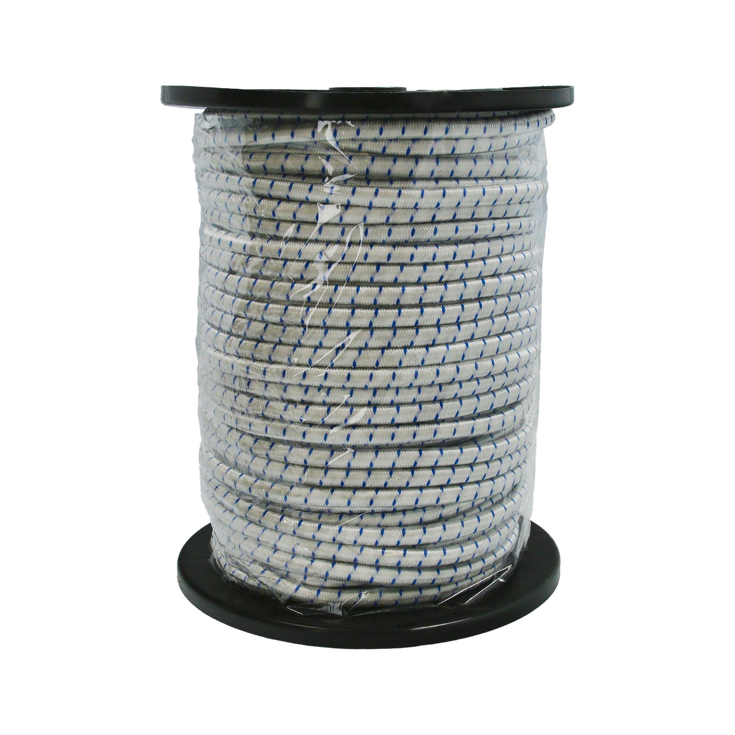 Cuerda Elástica Forrada 6 mm. Rollo de 100 metros