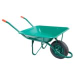 Carretilla Obra Verde Metálica Desmontada