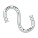 Gancho "S" Hierro Zincado 30 mm. "Uso Doméstico"