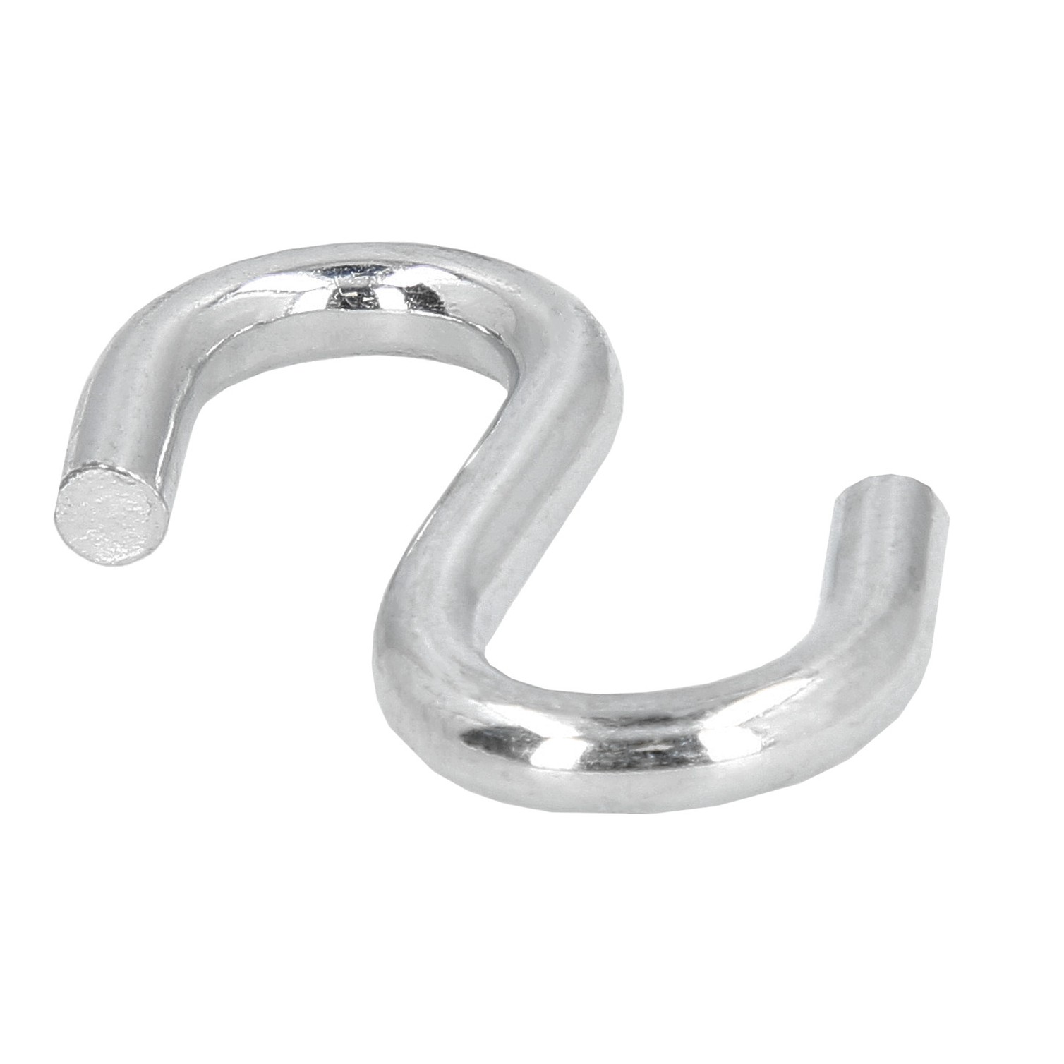 Gancho "S" Hierro Zincado 80 mm. "Uso Doméstico"