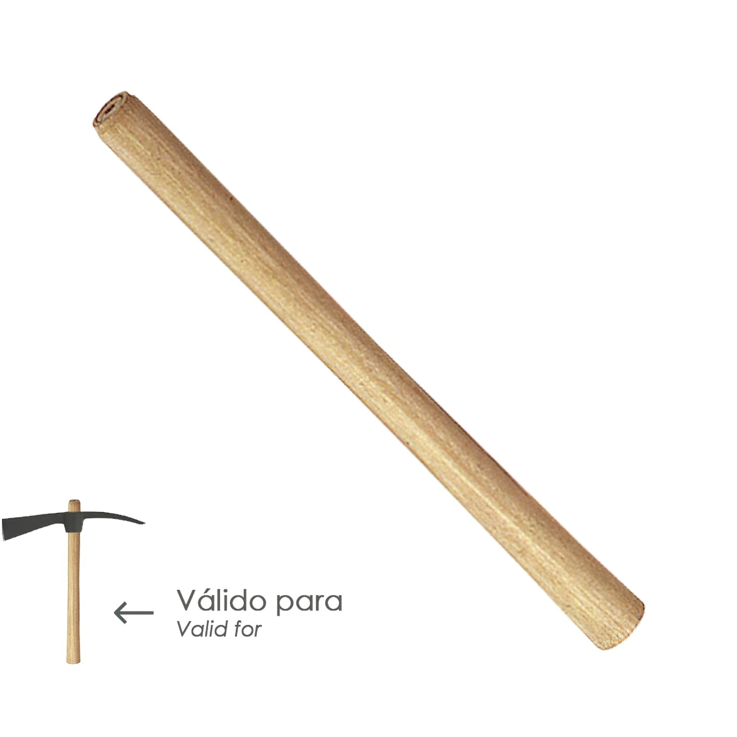 Mango Madera Alcotana Cónico 500x23-28 mm