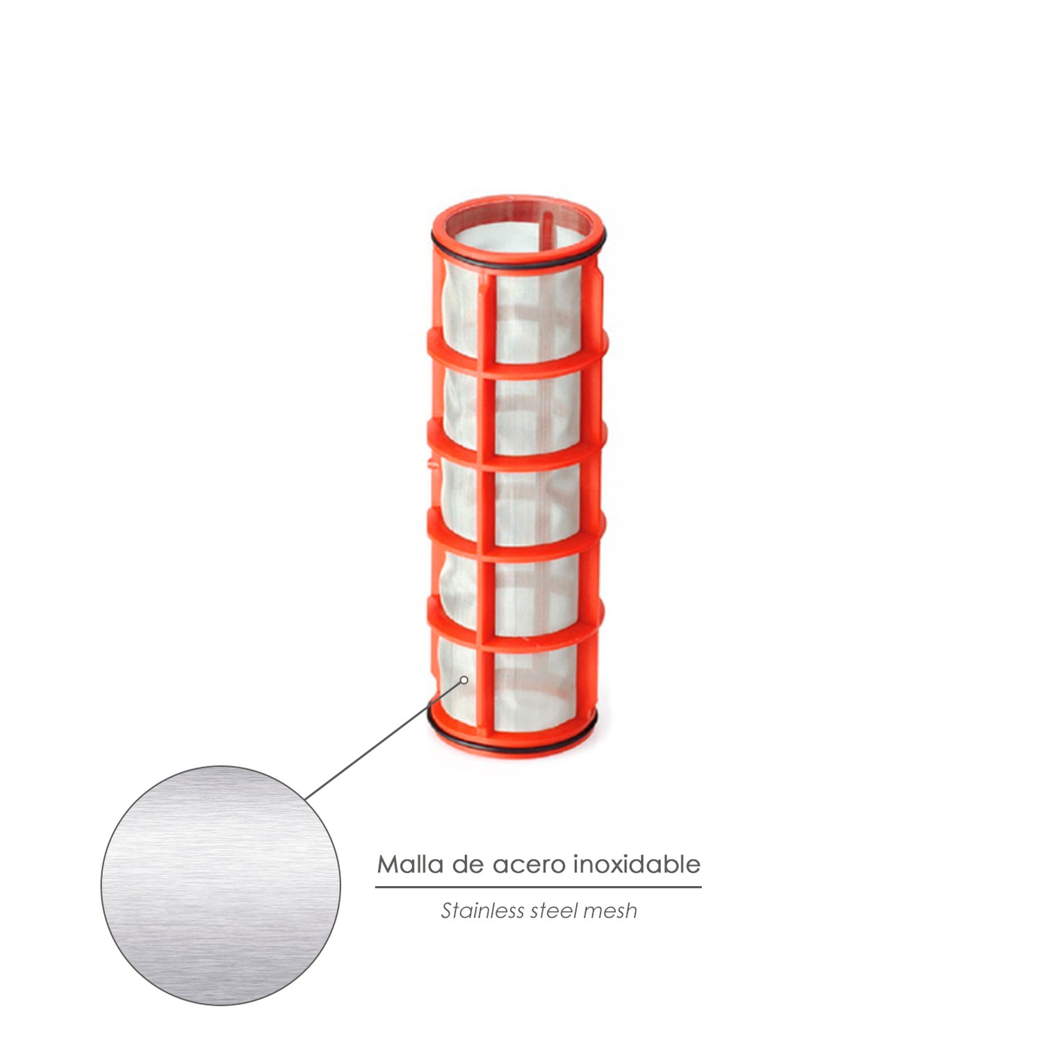 Filtro Con Malla Interior 1" Para Sistema De Goteo (Malla 100 Mesh) Riego Por Goteo, Microaspersión, Riego Por Nebulizacion