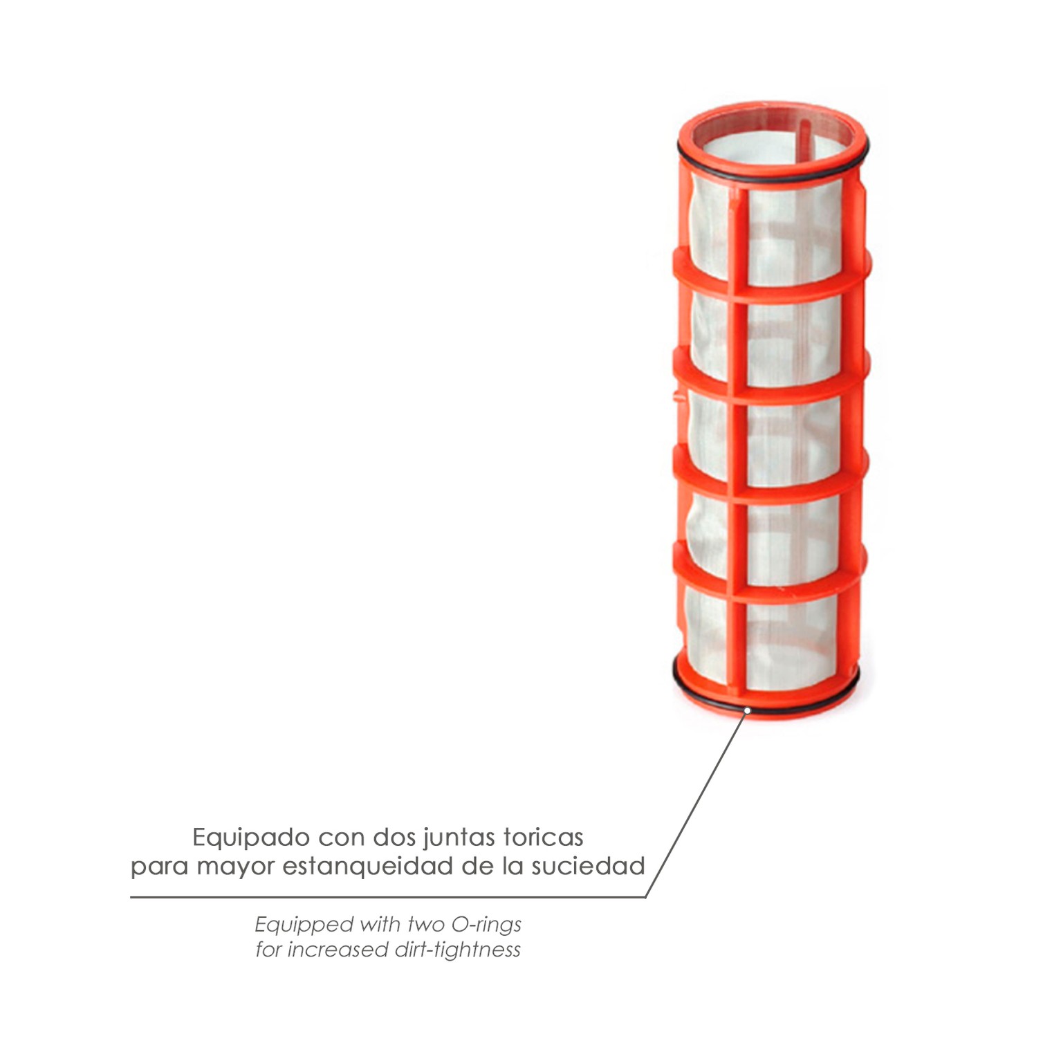 Recambio Filtro Malla 1" Para Sistema De Goteo (100 Mesh) Riego Por Goteo, Microaspersión, Riego Por Nebulizacion