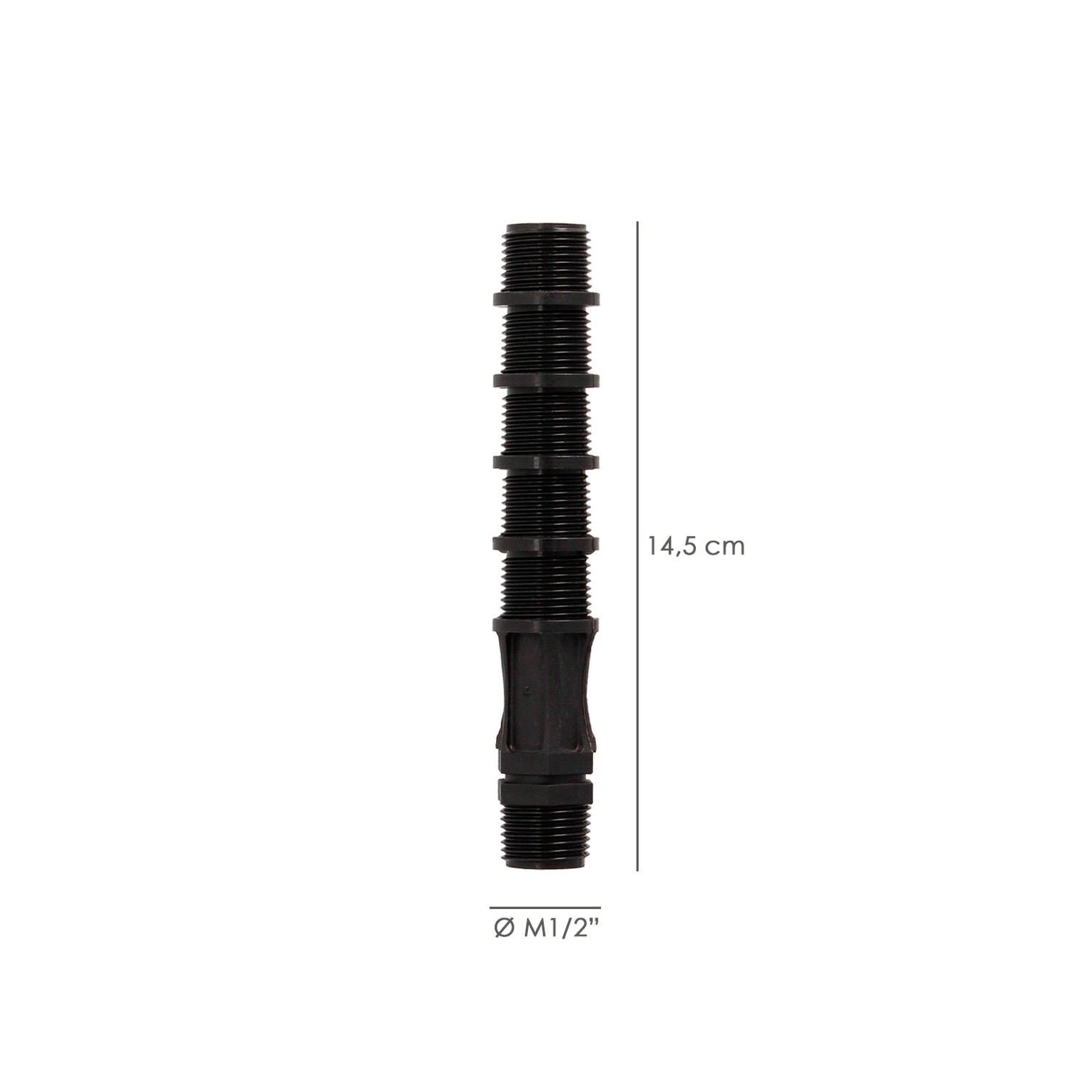 Bobina Recortable Para Difusores Goteo Ø 1/2" - Ø 1/2" Riego Por Goteo, Microaspersión, Riego Por Nebulizacion
