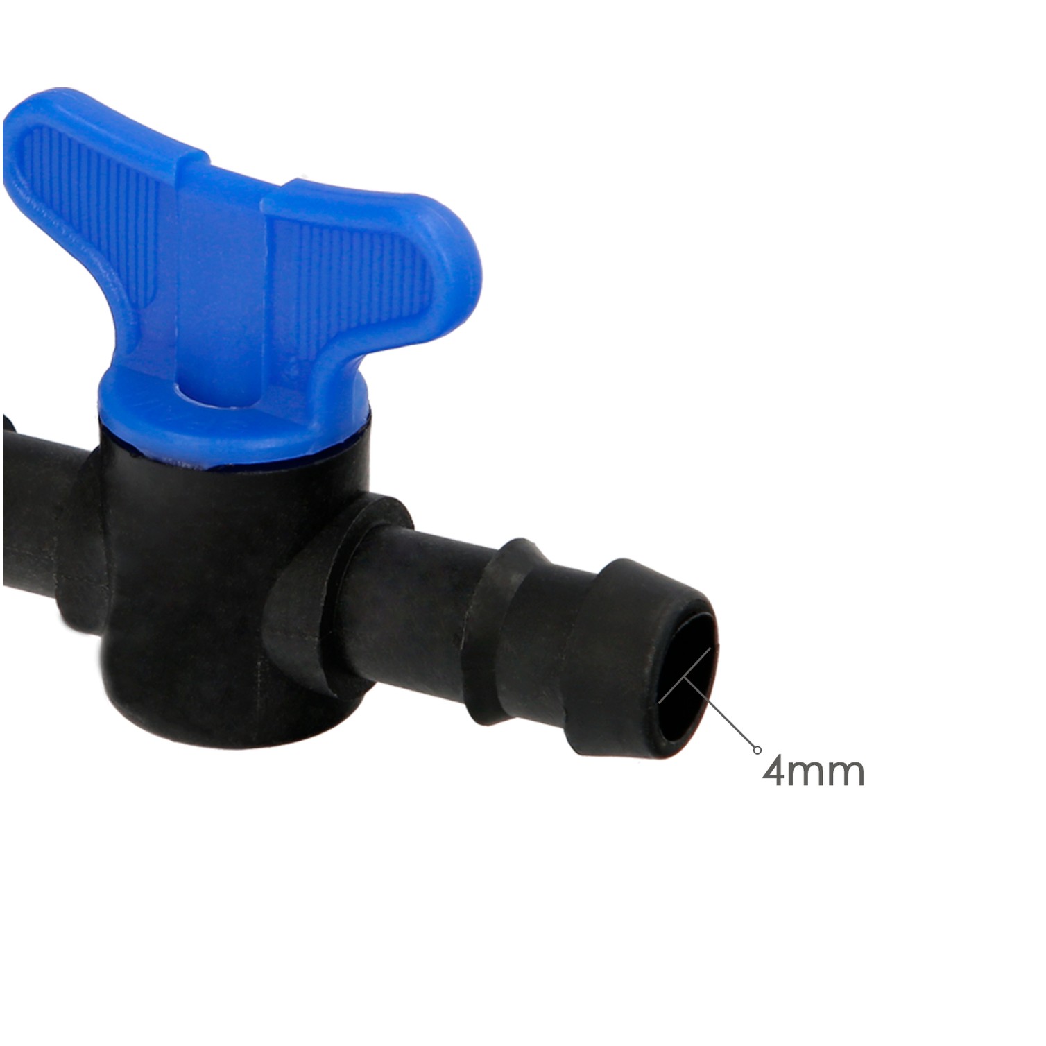Llave De Paso Extra Para Tuberias Goteo Ø 16 mm. (Bolsa 50 Piezas) Riego Por Goteo, Microaspersión, Riego Por Nebulizacion