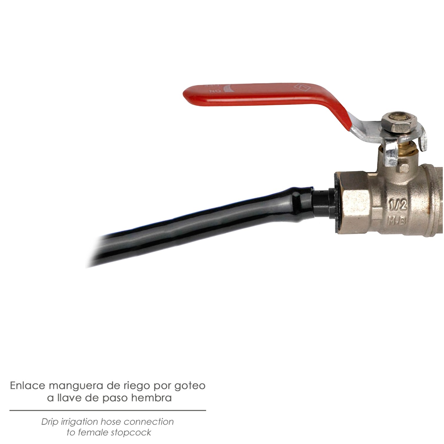 Union Rosca Macho 3/4" A Toma Para Tuberias Goteo Ø 16 mm. (Bolsa 100 uds) Riego Por Goteo, Microaspersión, Riego Nebulizacion