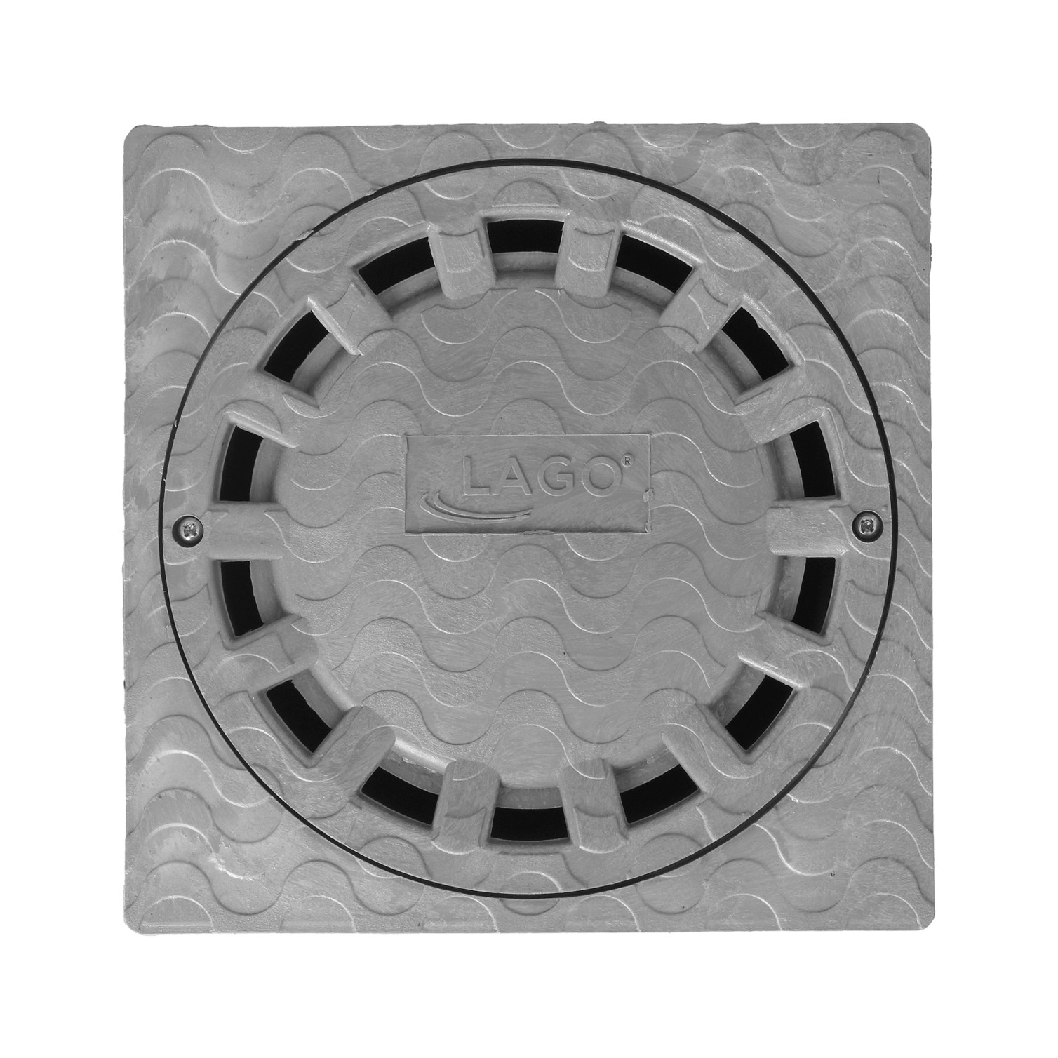 Sumidero Sifonico Pvc 20x20 cm. salida De Ø 90 / 110 mm.