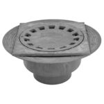 Caldereta Sifonica Pvc 200x200 mm. / Salida Ø 90-110 mm.