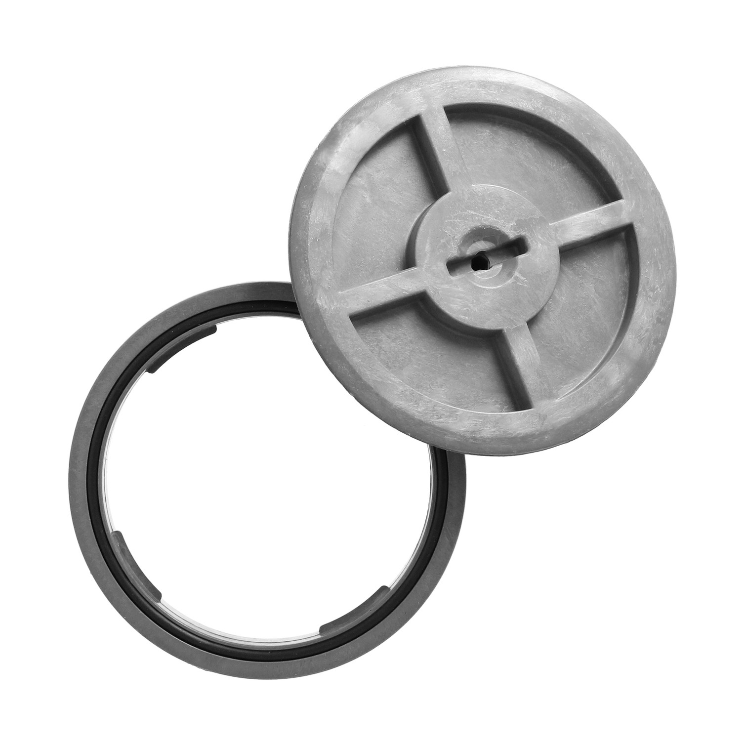 Tapa Bote Sifónico PVC Ø 110 mm.