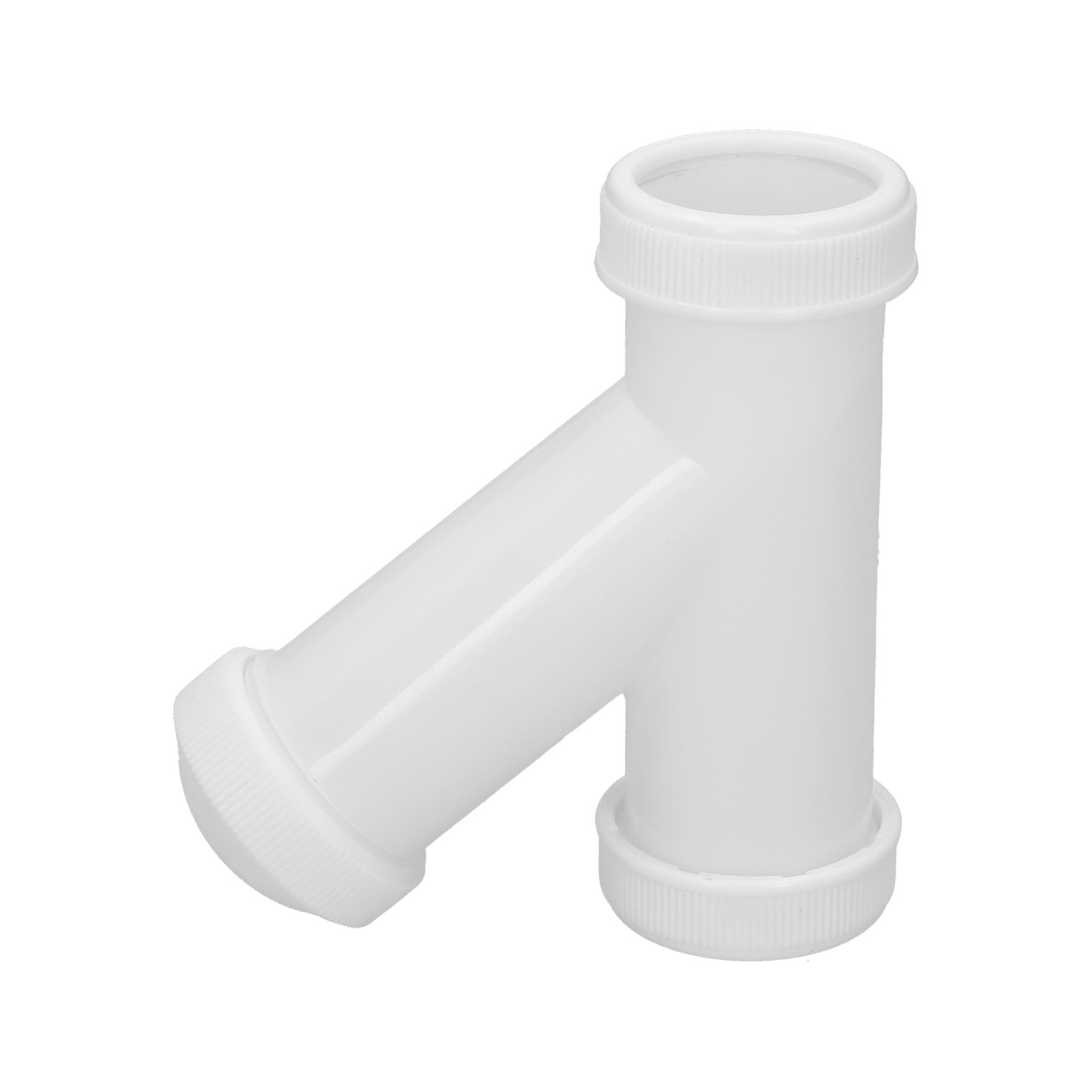 Sifon En Y, 1 1/2" Salida Ø 40 Mm Para Tubos Lisos