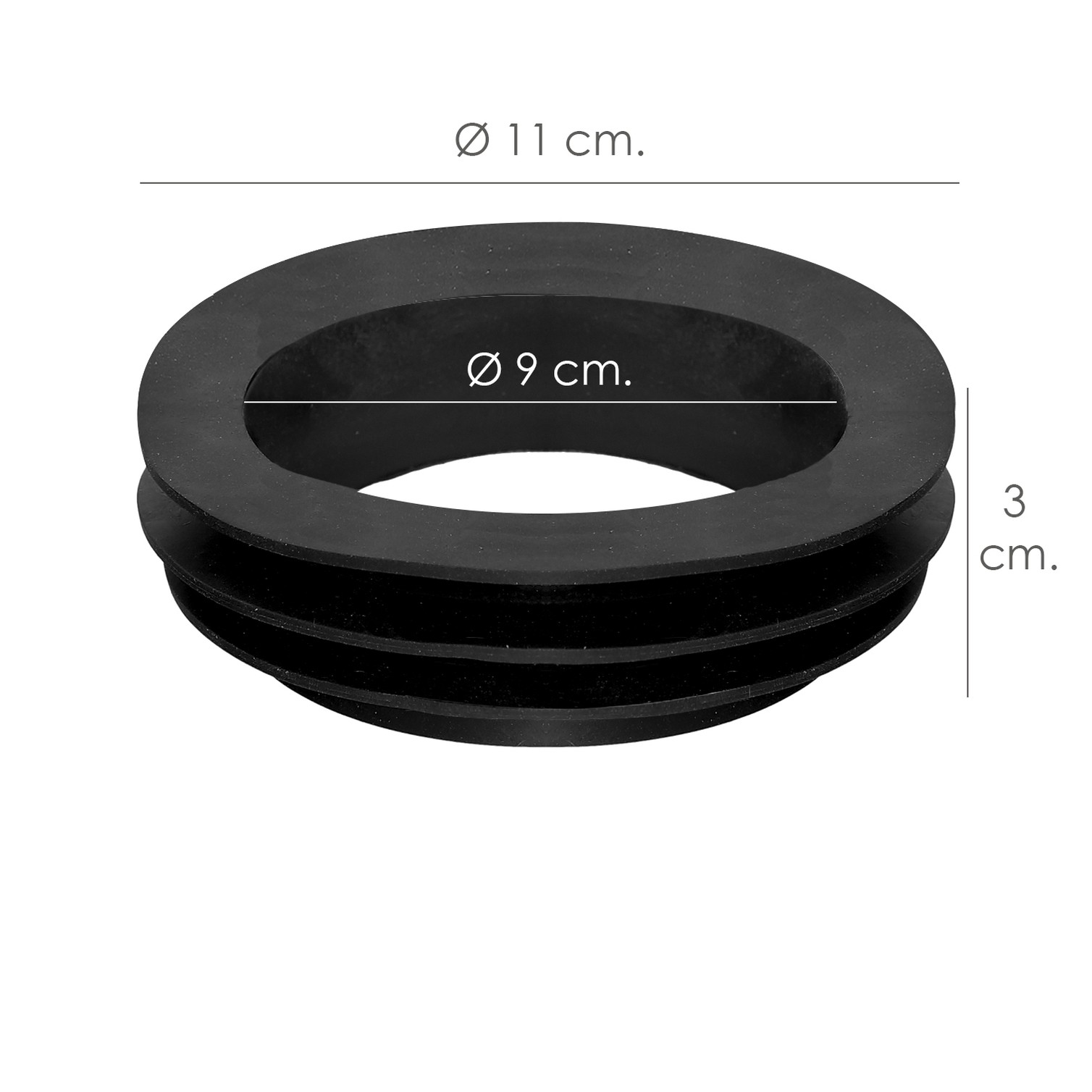 Junta Labiada Para Manguito Inodoro Ø 90 mm.wc,tubo De Desagüe De Inodoro, Conexión De Tubo Inodoro.