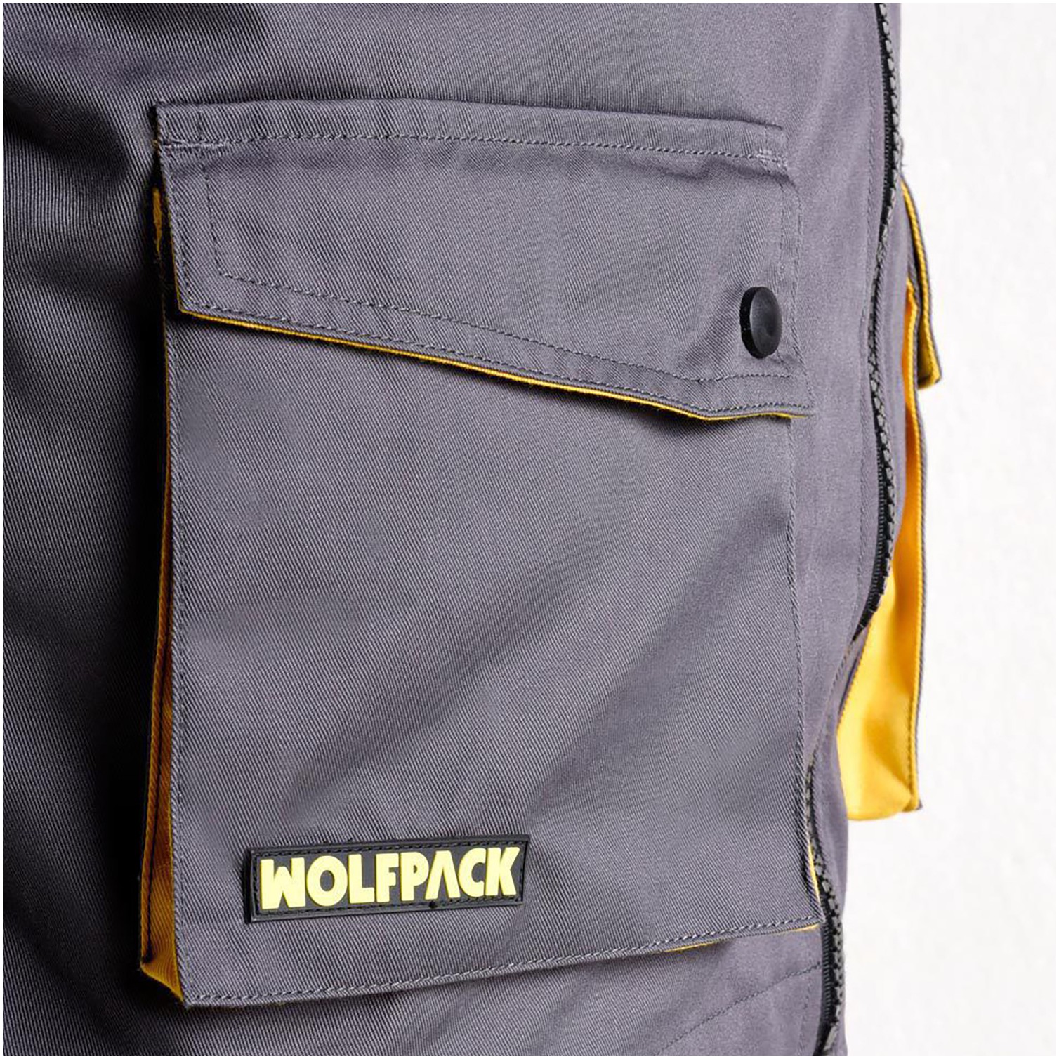Chaqueta de Trabajo Gris/Amarillo Talla 46/48 S