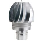 Wolfpack Sombrero Extractor Galvanizado para Estufa, Chimenea, Extracción de Humos, Para tubo Ø 100 mm. [+5 variaciones de Medida Disponibles]