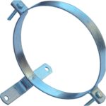 Abrazadera Para Tubo Estufa Galvanizado Con Soporte 100 mm. [+6 variaciones de Medida Disponibles]