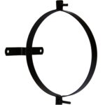 Abrazadera Para Tubo Estufa Vitrificada Con Soporte 100 mm. (2 Piezas) [+5 variaciones de Medida Disponibles]