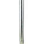 Wolfpack Tubo Estufa Acero Galvanizado Ø 100 mm, Ideal Estufas de Leña, Chimenea, Alta resistencia, Conducto Humos [+7 variaciones de Medida Disponibles]