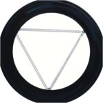 Plafón Embellecedor de Color Negro Para Estufa 100 mm. [+5 variaciones de Medida Disponibles]