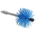 Deshollinador Cepillo Nylon Eje Flexible 80 mm.