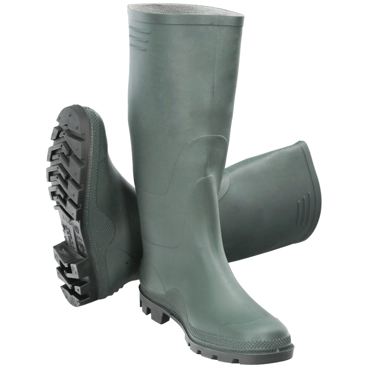 Botas Goma Altas Verdes Nº 48 (Par)