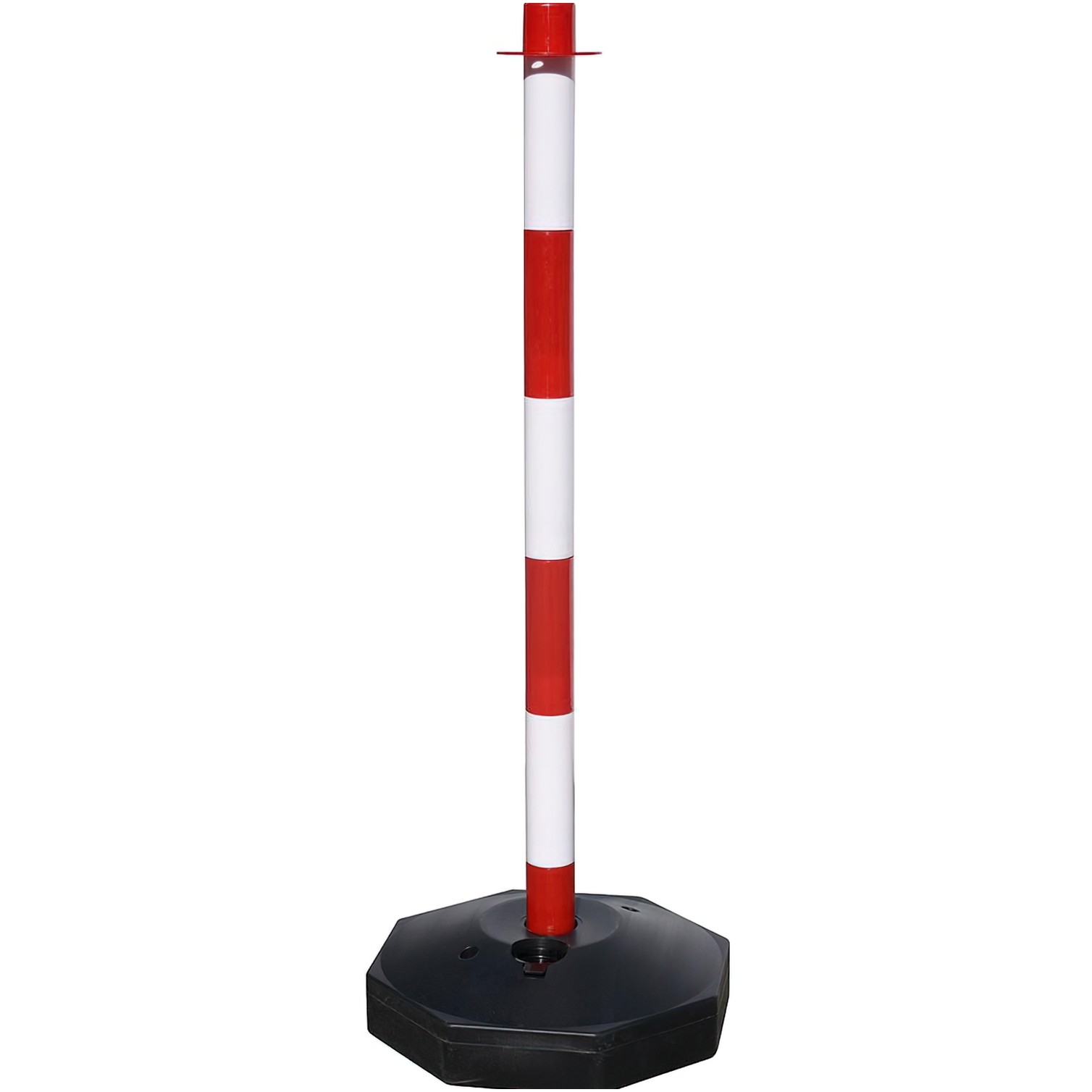 Poste Para Cadena Plastico 90 cm. Con Base