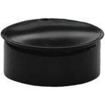 Tapa Tubo Estufa Negro Vitrificada 100 mm. [+4 variaciones de Medida Disponibles]