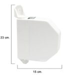Recogedor Persiana Abatible Blanco Cinta 22 mm.