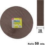 Cinta Persiana Marrón 18 mm. Rollo 50 Metros