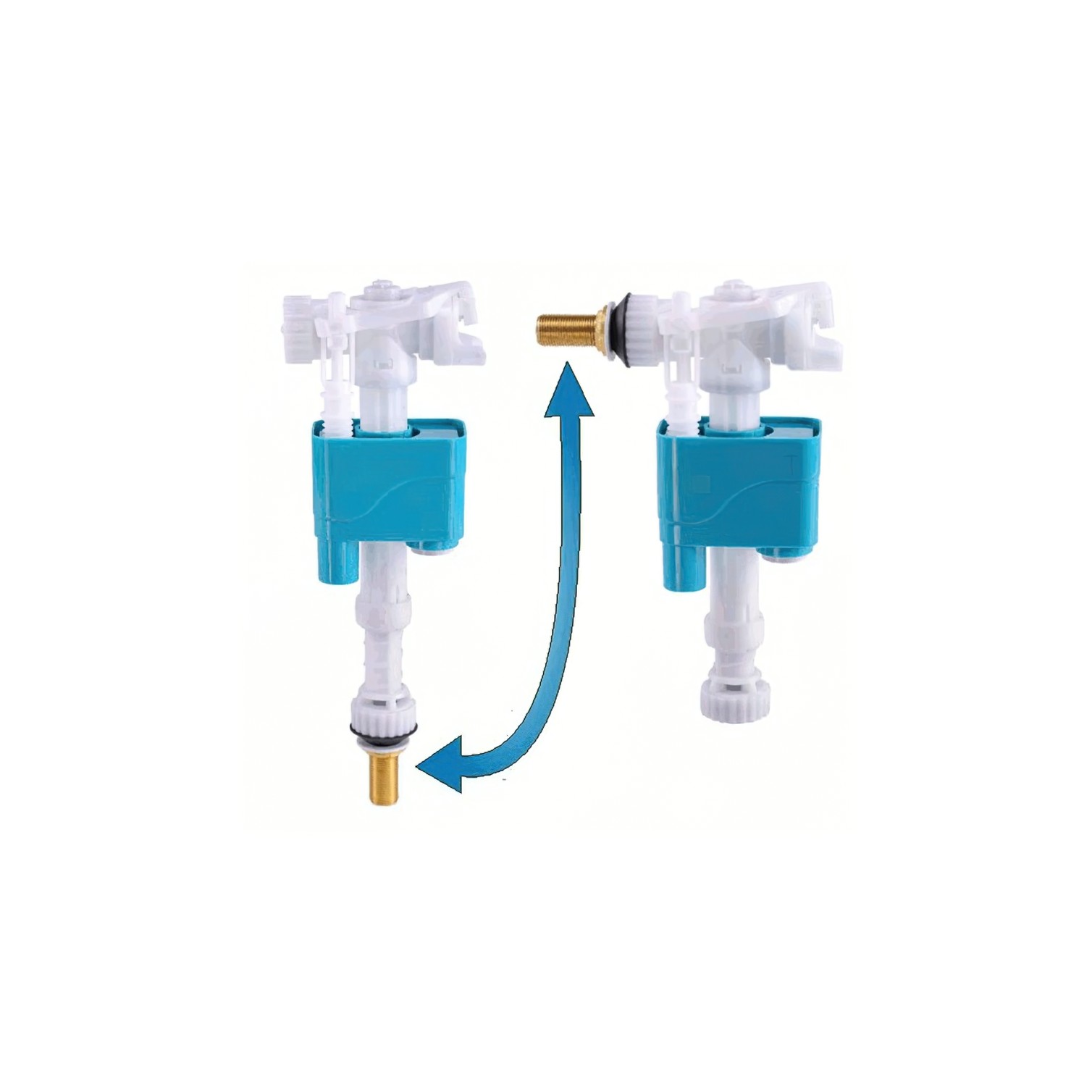 Grifo Flotador Compact Doble