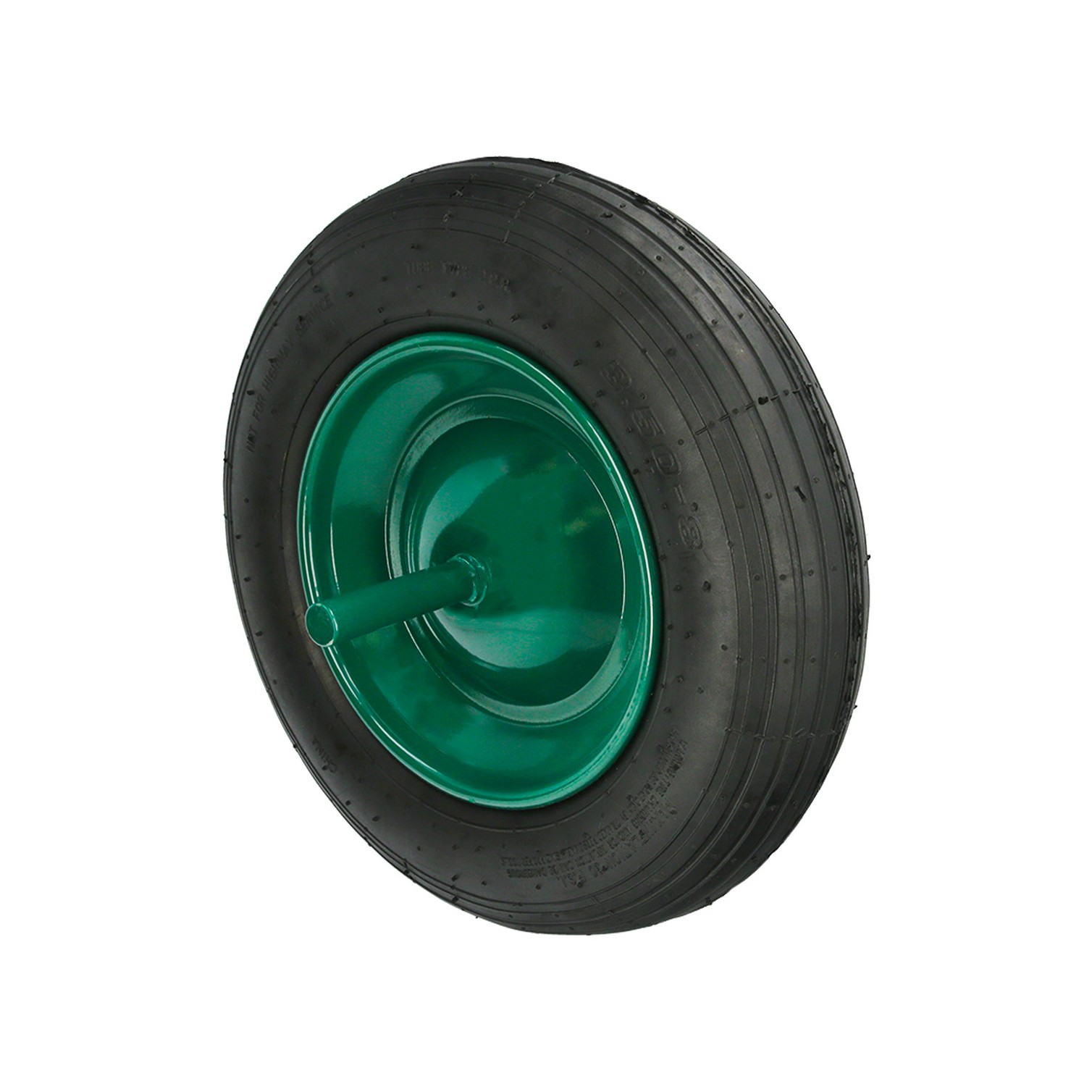 Rueda Carretilla Obra Standar 350 x 8 mm.