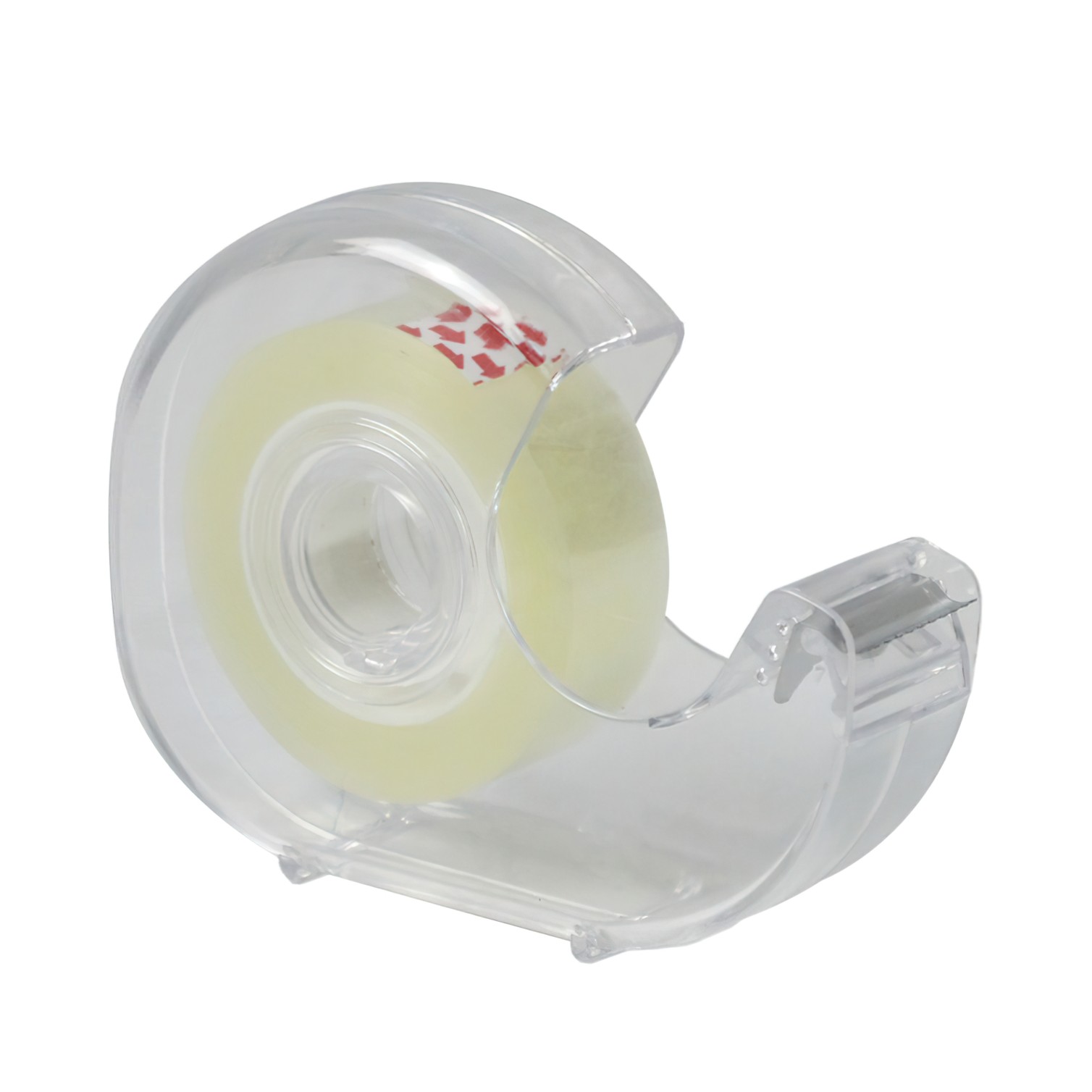 Cinta Celo Adhesivo Transparente 18 mm. x 33 Mts. Con Dispensador.