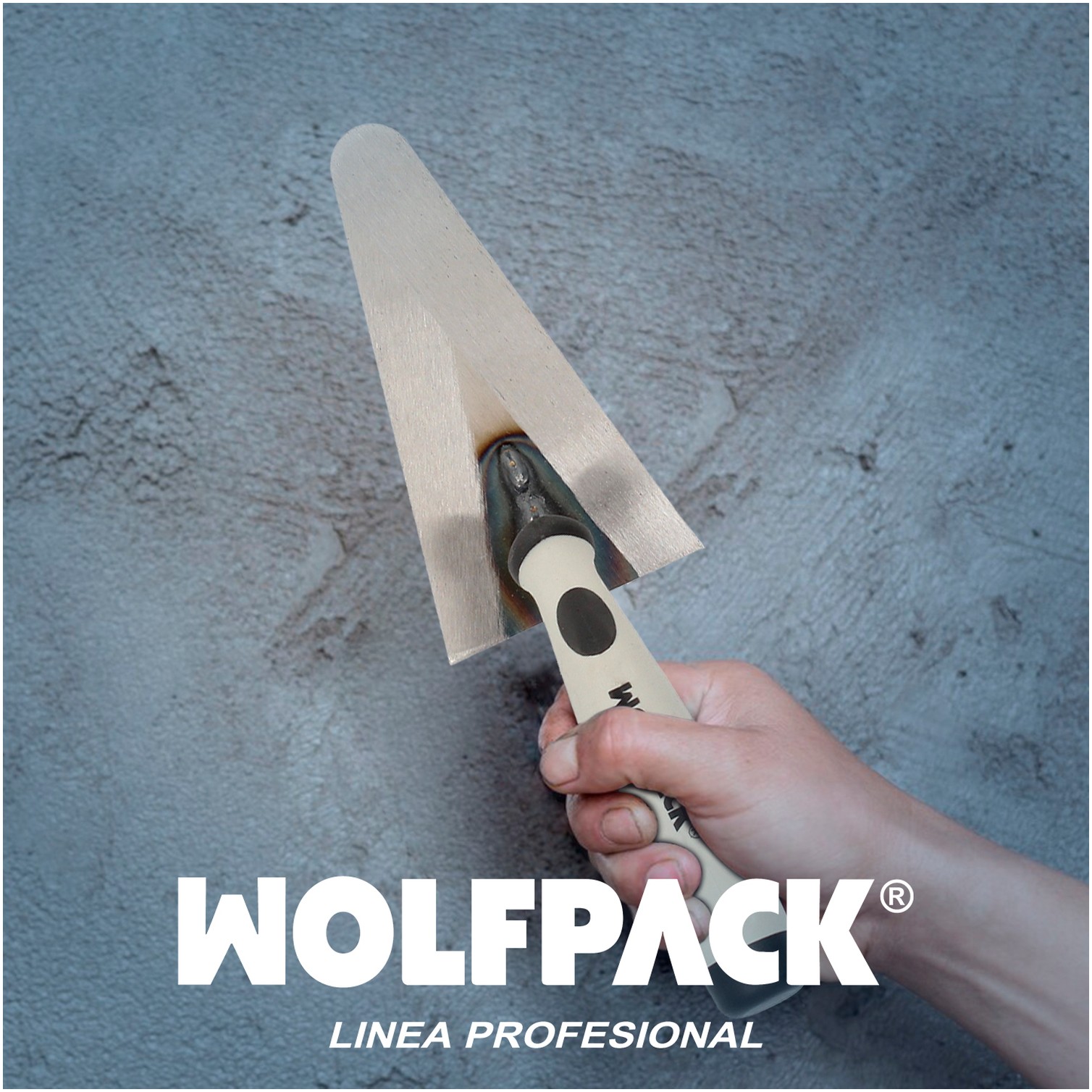 Paleta Wolfpack Plus Mango de Goma 344 165x120mm.