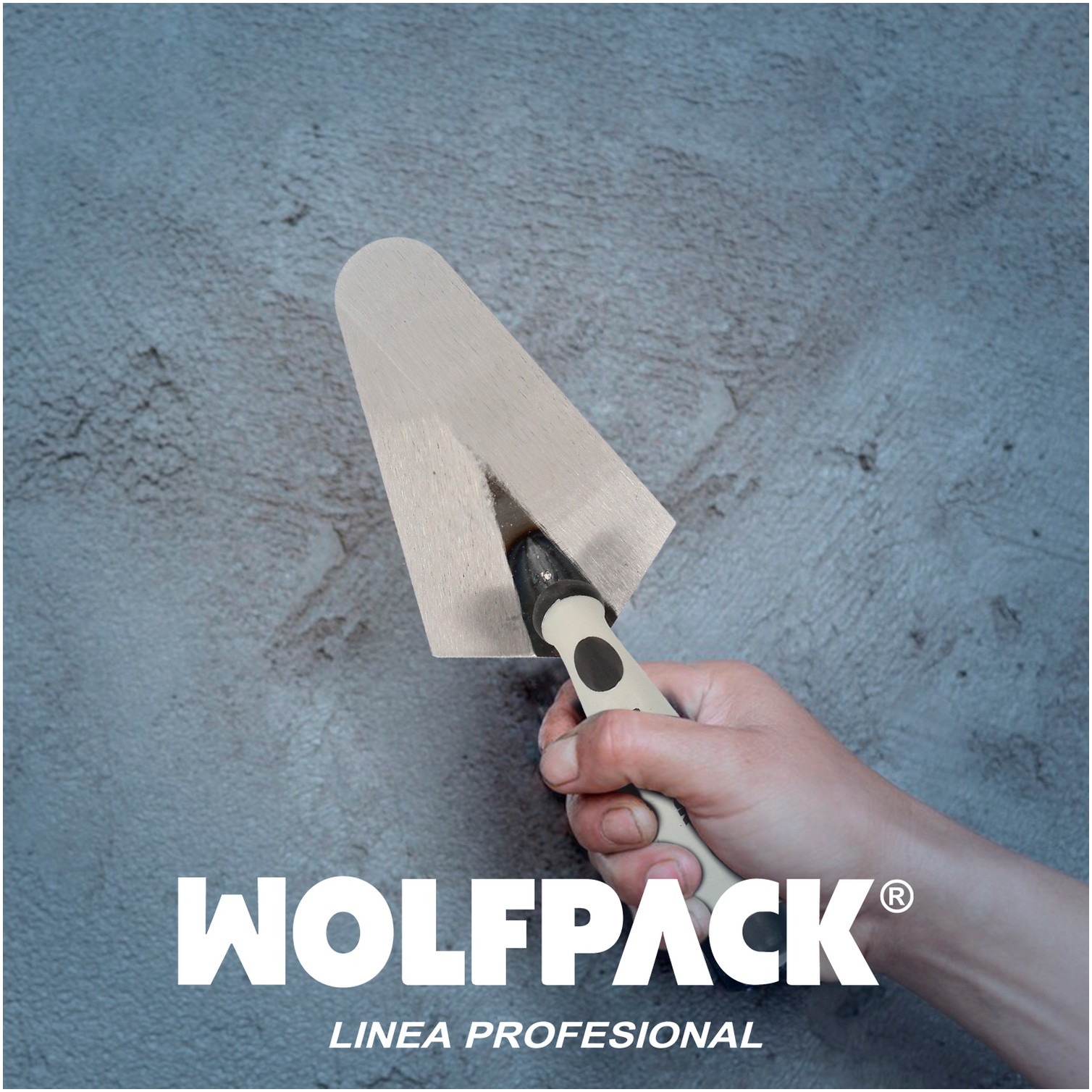 Paleta Wolfpack Plus Mango de Goma 348 220 mm.