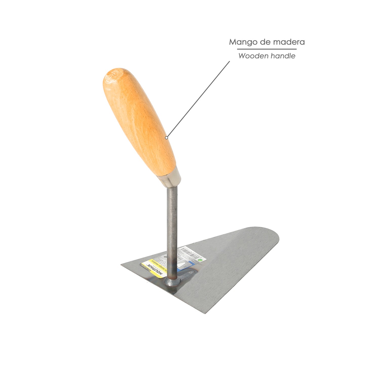 Paleta Wolfpack Plus Mango madera 344 165x120 mm.