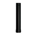 Wolfpack Tubo de Estufa Pellet Acero Vitrificado Negro Ø 80 mm. Longitud 50 cm. Estufas de Leña, Chimenea, Alta resistencia,