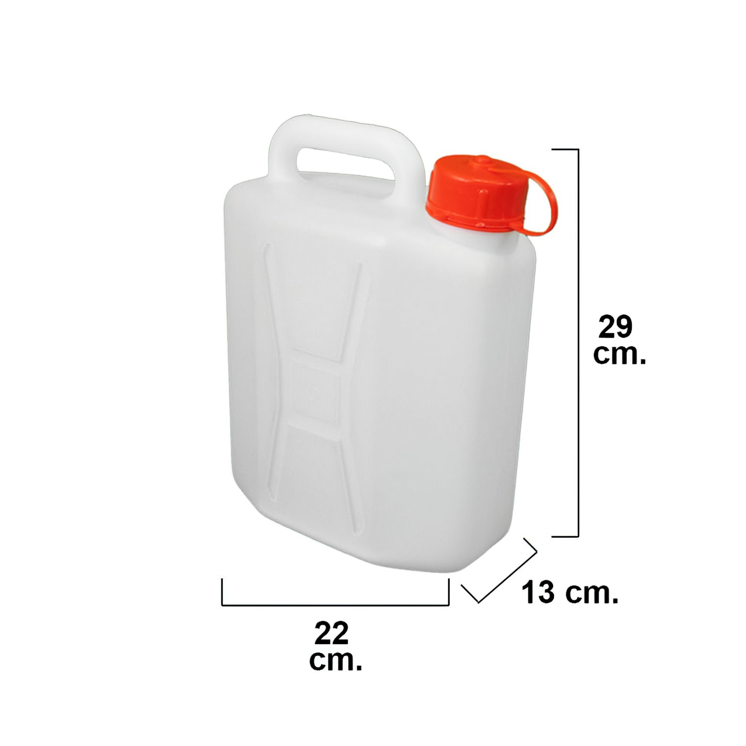 Bidon Garrafa Plastico Alimentario 5 Litros