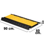 Pasacables Para Suelo 5 Canales 90x50x5 cm.