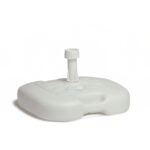 Base Sombrilla Ligera Abs 20 litros Blanca