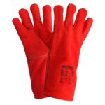 Guantes Soldar Denso Rojo Largo (Par)