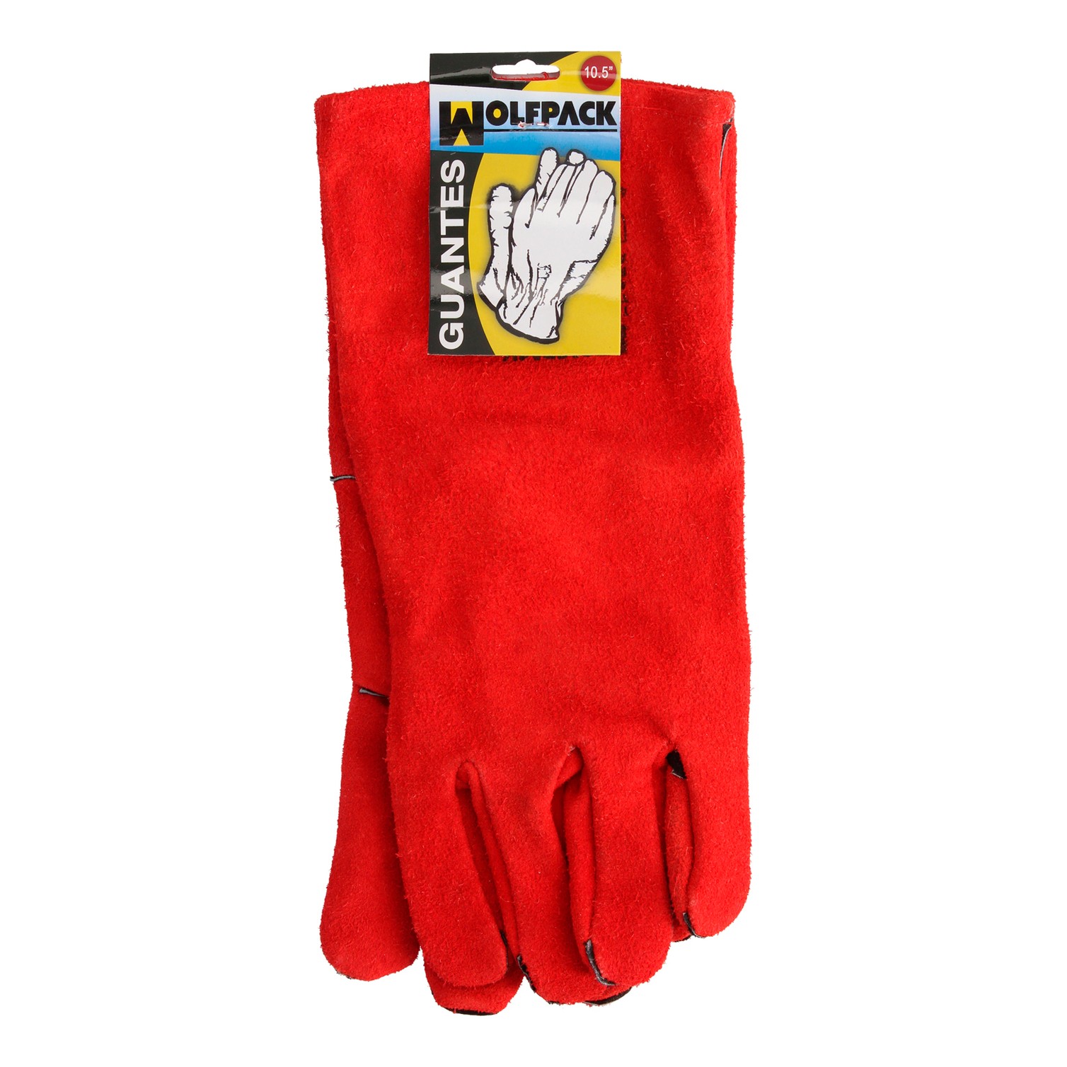 Guantes Soldar Denso Rojo Largo (Par)