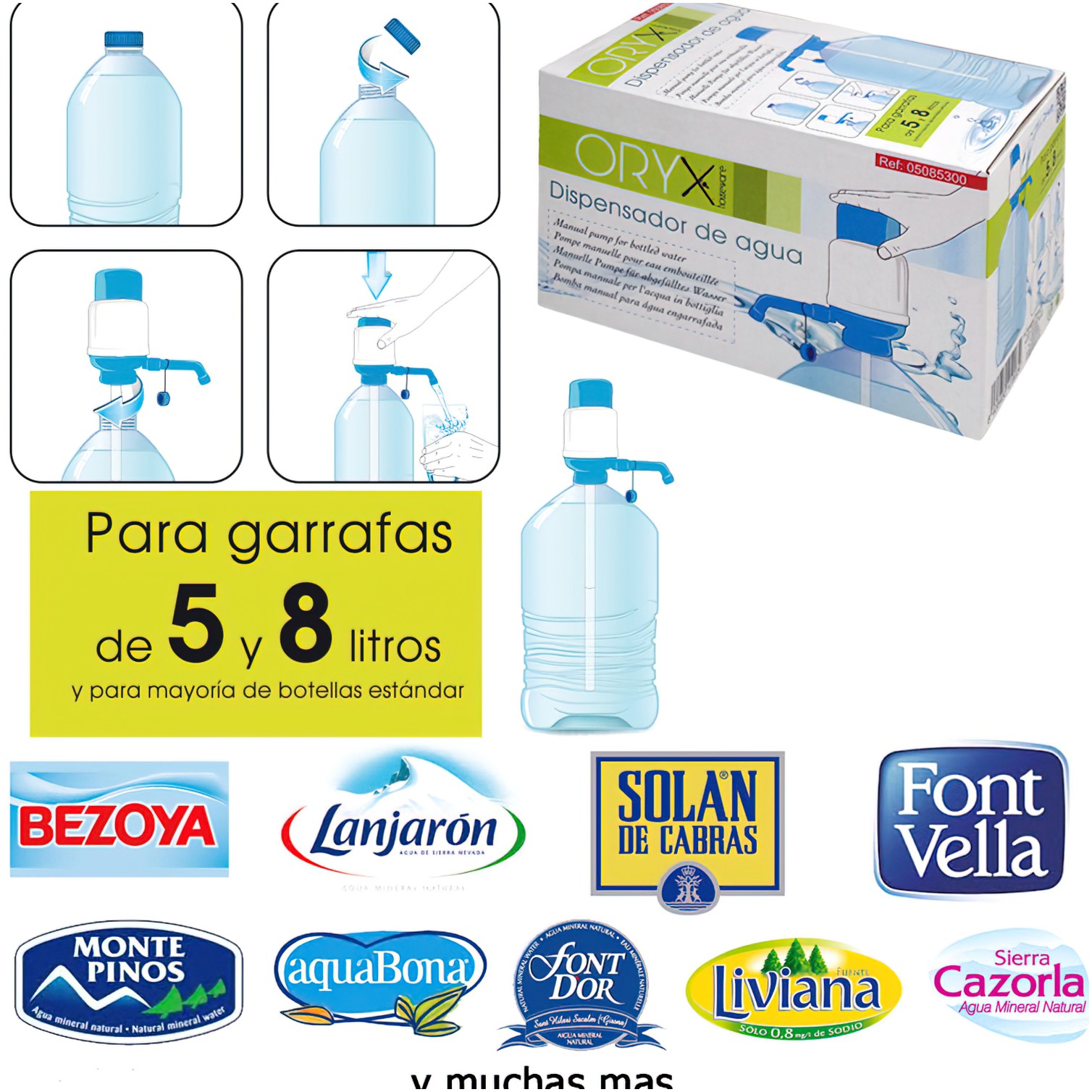 Dispensador De Agua Para Garrafas y Botellas