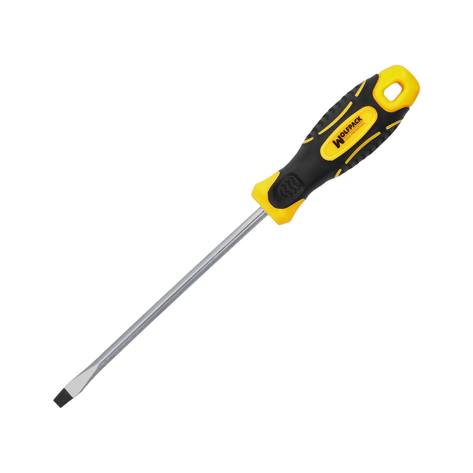 Destornillador Bimaterial Boca Estampada 3x100 mm.